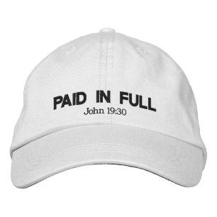 Casquette Brodée Payé en entier