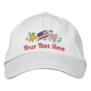 Casquette Brodée Pays USA - Personnaliser