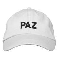 Paz paix en espagnol blanc noir coutume moderne
