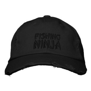 CASQUETTE BRODÉE PÊCHE, NINJA