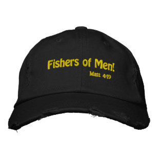 Casquette Brodée Pêcheurs d'hommes !