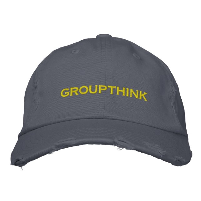 Casquette Brodée pensée de groupe (Devant)