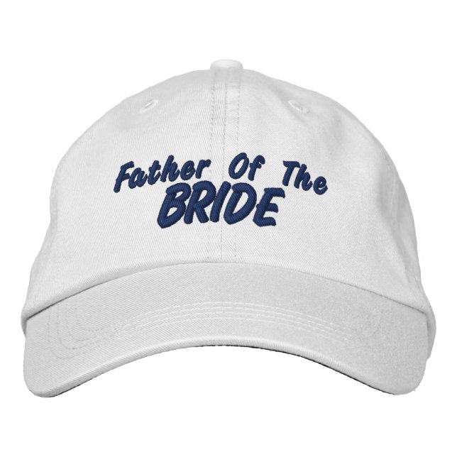 Casquette Brodée Père de la mariée (Devant)