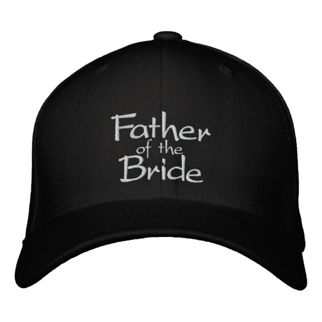 Casquette Brodée Père de la mariée (Devant)