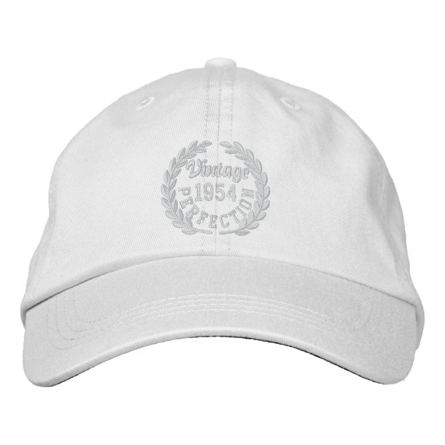 Casquette Brodée Personalized YEAR Perfection Laurels Embroidery (Devant)
