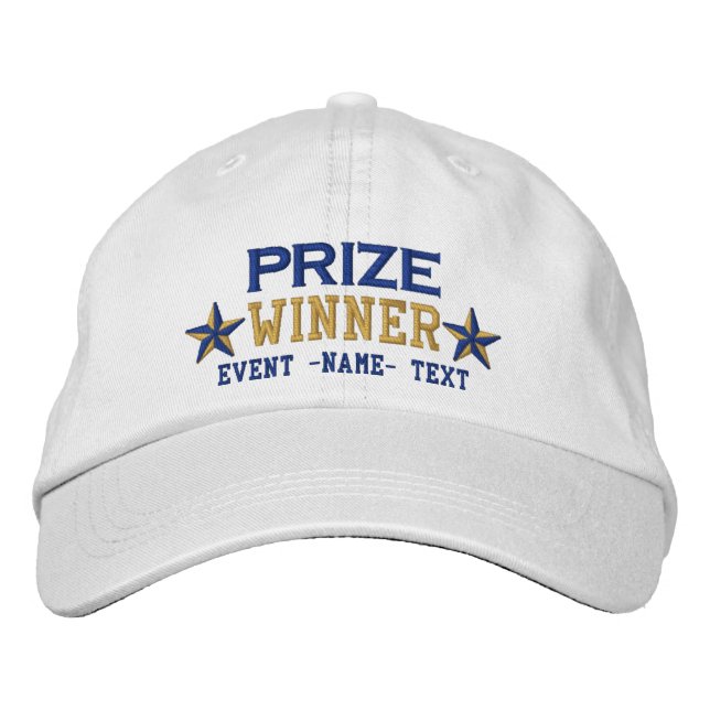 Casquette Brodée Personnalisable Modifier le texte Prix gagnant Bro (Devant)