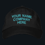 Casquette Brodée Personnalisation de votre texte personnalisé Casqu<br><div class="desc">Concevez vos propres Casquettes brodés personnalisés avec vos couleurs, votre texte et vos polices Casquettes de baseball personnel professionnel ou moderne - Ajouter votre texte - Nom - Entreprise / Numéro / Lettre / Slogan - Tagline / ou site Web, Téléphone, E-mail, Poignée de médias sociaux, Adresse, Logo - Photo...</div>