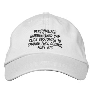 Casquette Brodée Personnalisé Réglable Personnalisé