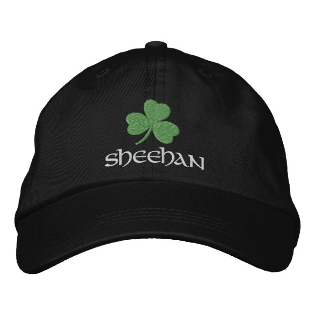 Casquette Brodée Personnalisé Shamrock irlandais (Devant)