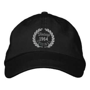 Casquette Brodée Personnalisé Votre ANNÉE Laurels Original Broderie