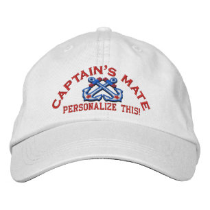 Casquette Brodée Personnaliser Ce Nom Emplacement Business Nautique