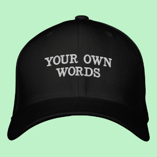 Casquette Brodée Personnalisez Vos Propres Mots
