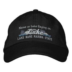 Casquette Brodée Personnalisez votre nom de broderie Nom du LAC ou 