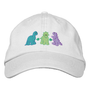 Casquette Brodée Petits Dinosaures