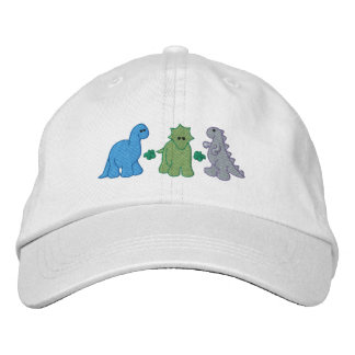 Casquette Brodée Petits Dinosaures