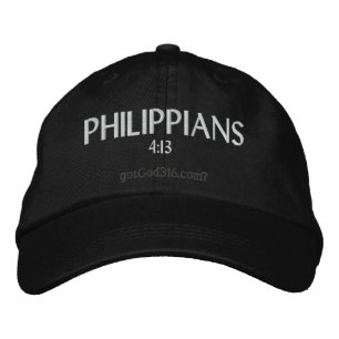 Casquette Brodée PHILIPPIENS gotGod316.com 4:13 Laine