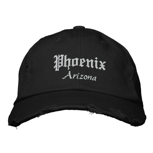 Casquette Brodée phoenix bold (Devant)