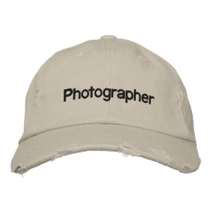 Casquette Brodée Photographe