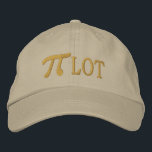 Casquette Brodée Pi... LOT<br><div class="desc">A whimsical Pi embroidery design. This custom embroidered baseball cap is making for a great humorous gift for the mathematician, the geek, the inquisitive mind. Great for a student, a teacher, an engineer or anyone that has this thing with numbers. Embroidery designs are available in a selection of popular color...</div>