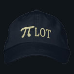 Casquette Brodée Pi... LOT<br><div class="desc">A whimsical Pi embroidery design. This custom embroidered baseball cap is making for a great humorous gift for the mathematician, the geek, the inquisitive mind. Great for a student, a teacher, an engineer or anyone that has this thing with numbers. Embroidery designs are available in a selection of popular color...</div>