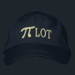 Casquette Brodée Pi... LOT<br><div class="desc">A whimsical Pi embroidery design. This custom embroidered baseball cap is making for a great humorous gift for the mathematician, the geek, the inquisitive mind. Great for a student, a teacher, an engineer or anyone that has this thing with numbers. Embroidery designs are available in a selection of popular color...</div>