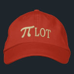 Casquette Brodée Pi... LOT<br><div class="desc">A whimsical Pi embroidery design. This custom embroidered baseball cap is making for a great humorous gift for the mathematician, the geek, the inquisitive mind. Great for a student, a teacher, an engineer or anyone that has this thing with numbers. Embroidery designs are available in a selection of popular color...</div>