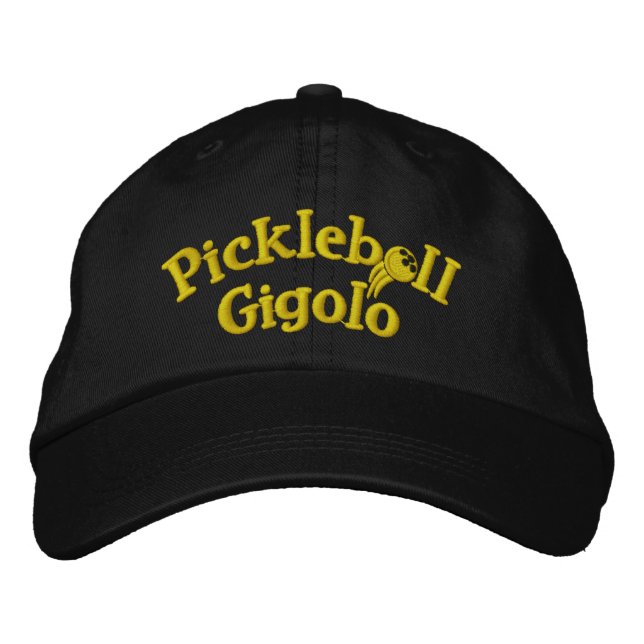 Casquette Brodée Pickleball Gigolo™ Swingrz Swag Total Player2 (Devant)