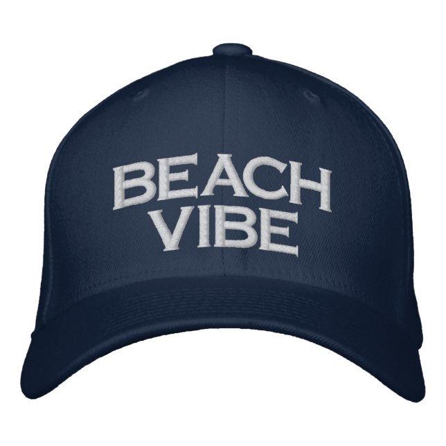 Casquette Brodée Plage vibe Lac Life (Devant)