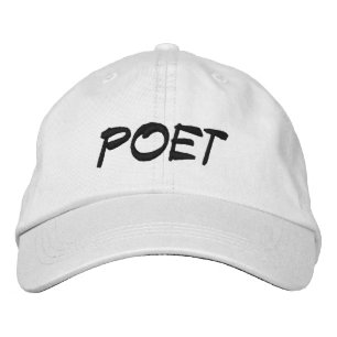 CASQUETTE BRODÉE POET