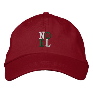 Casquette Brodée Pop Art Christmas NOEL