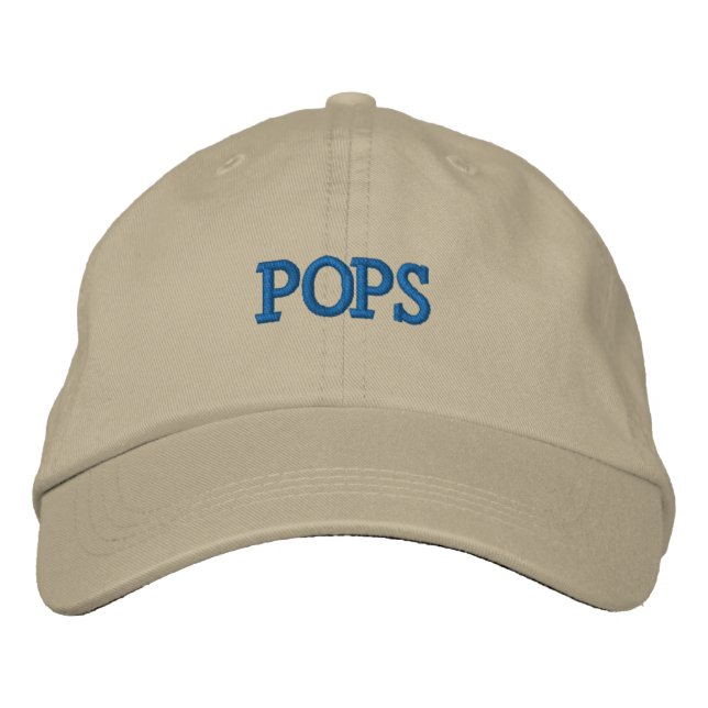 CASQUETTE BRODÉE POPS (Devant)