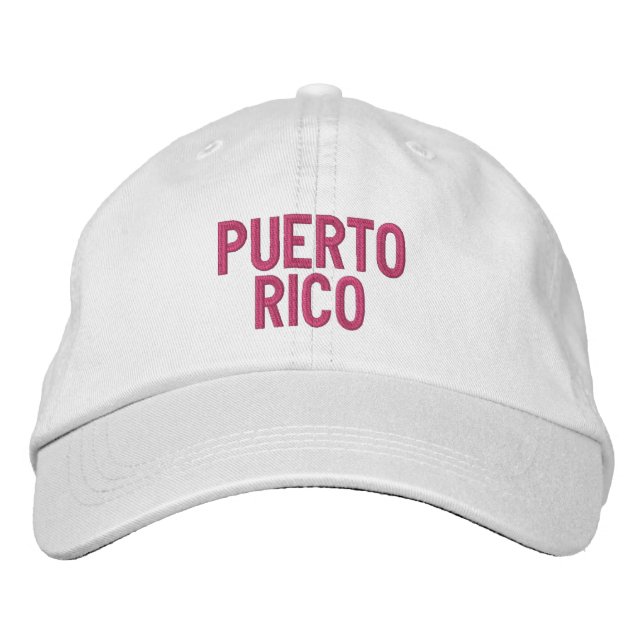 CASQUETTE BRODÉE PORTO RICO (Devant)