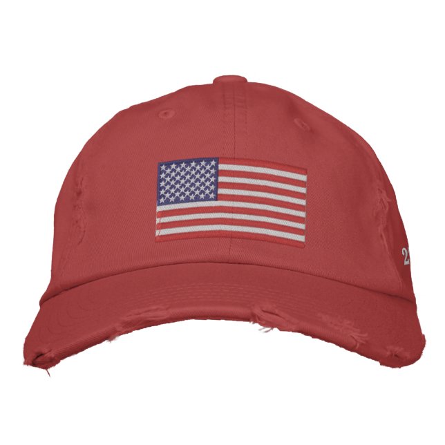 Casquette brodée pour le 250e anniversaire de l'Am (Devant)