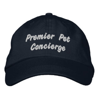 Casquette Brodée Premier Concierge pour animaux de compagnie