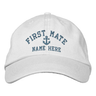 Casquette Brodée Premier maté - personnalisable