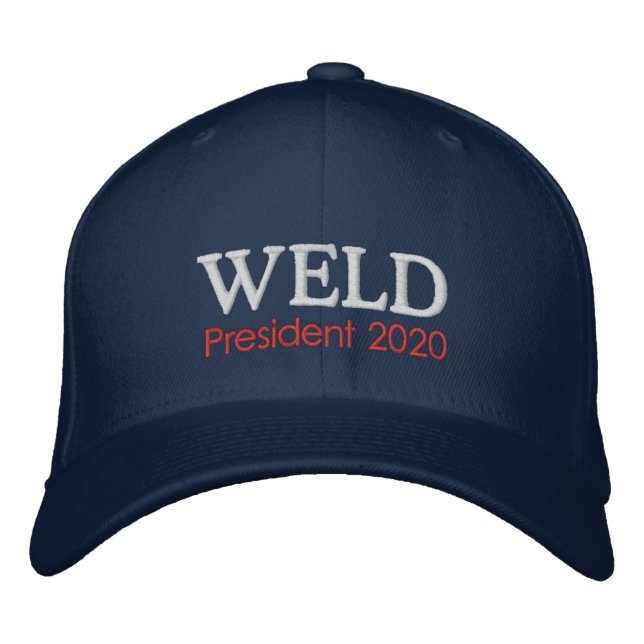 Casquette Brodée Président 2020 de soudure de Bill (Devant)
