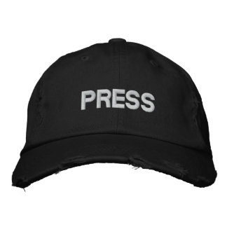 CASQUETTE BRODÉE PRESSE