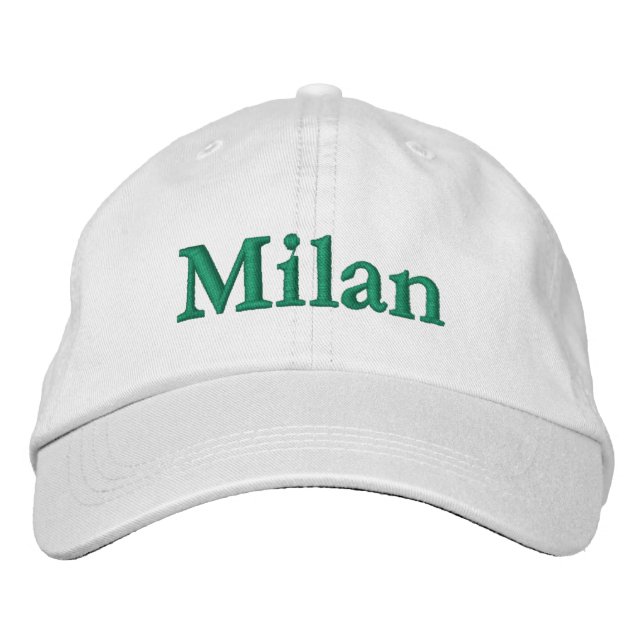 Casquette Brodée Prix de la ville de Milan (Devant)