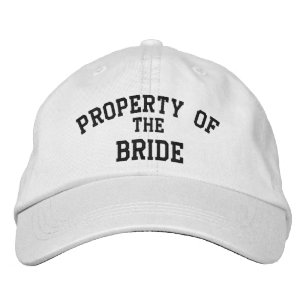 Casquette Brodée Propriété de l'épouse