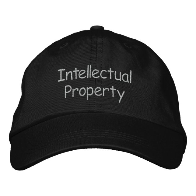 Casquette Brodée Propriété intellectuelle (Devant)