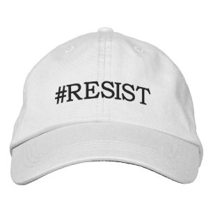 Casquette Brodée Protestation politique de #Resist