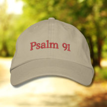 Casquette brodée Psaume 91 Classique