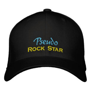 Casquette Brodée "Pseudo Rock Star"