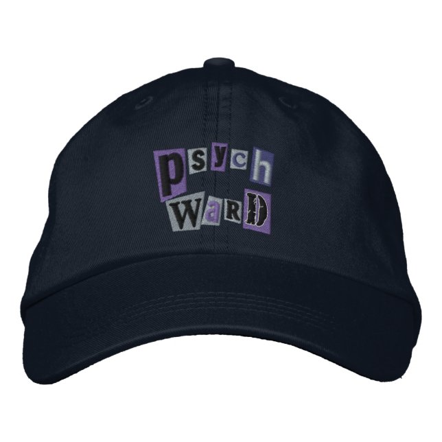 Casquette Brodée Psych Ward (Devant)