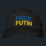 Casquette Brodée Puck Foutine - Drapeau Ukrainien - Liberté Pour L'<br><div class="desc">Je Suis Avec L'Ukraine - Liberté - Paix - Soutien À L'Ukraine - Solidarité - Drapeau De L'Ukraine - Fort Ensemble - Victoire De La Liberté - Puck Foutine ! Faisons du monde un endroit meilleur - tout le monde ensemble ! Un monde meilleur commence - dépend - a besoin...</div>
