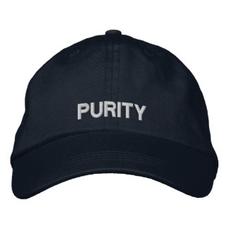 CASQUETTE BRODÉE PURITÉ (MARINE)