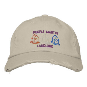 Casquette Brodée Purple Martin Landlord