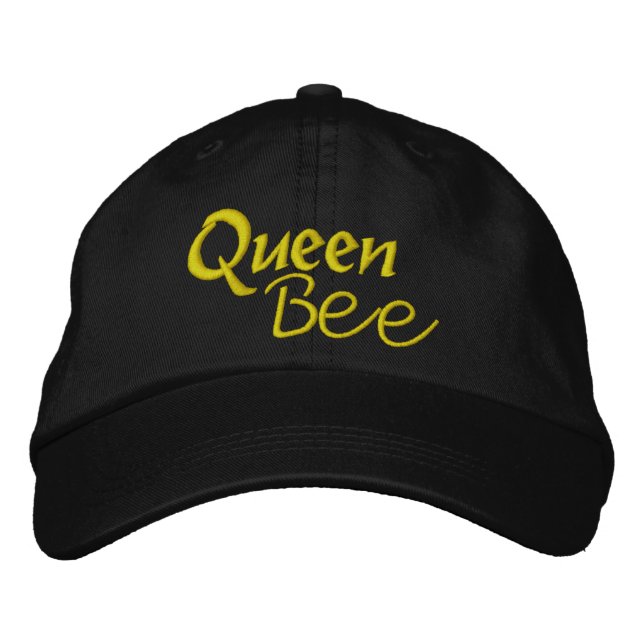 Casquette Brodée Queen Bee par SRF (Devant)