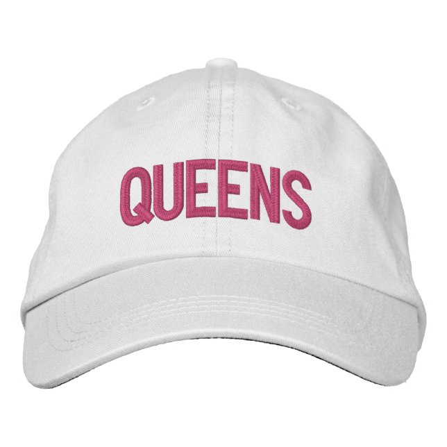 CASQUETTE BRODÉE QUEENS (Devant)