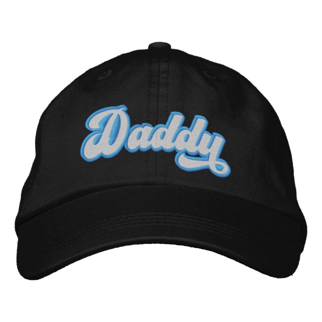 Casquette Brodée Qui est le papa  (Devant)